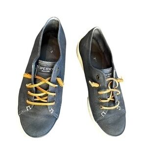 ▶️Sperry ◀️ Navy Blue Top Siders. 8